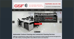Desktop Screenshot of gsf-uk.com